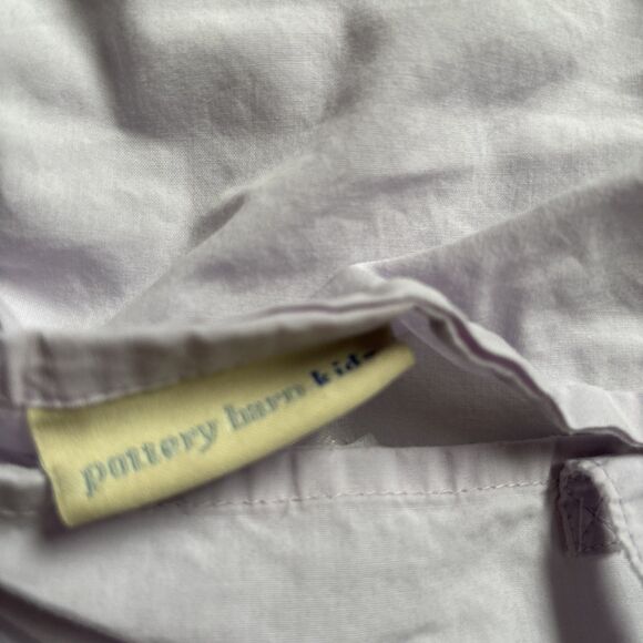 Pottery Barn Kids Lavender cozy dot Diamond Quilted Comforter + ShamsFull/ Queen - Picture 8 of 8